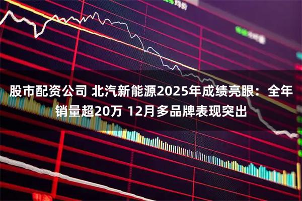 股市配资公司 北汽新能源2025年成绩亮眼：全年销量超20万 12月多品牌表现突出